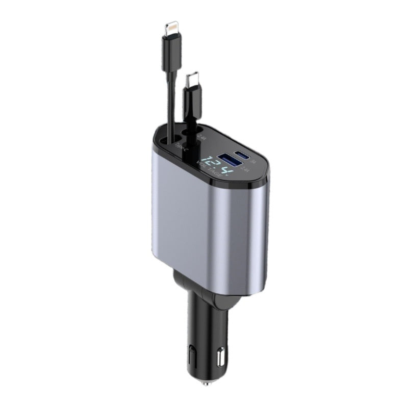 4-in-1 Car Charger Super Fast Charging